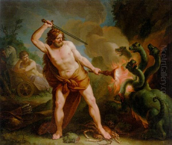 Hercules And The Laernaean Hydra - view 1