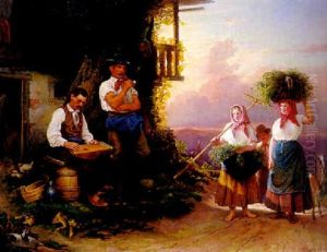 Feierabend by Heinrich August Mansfeld
