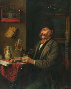 A Welcome Break by Josef Mansfeld