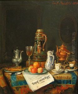 Still Life With Wiener Allgemeine Zeitung