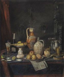 Fruhstucksstilleben by Josef Mansfeld