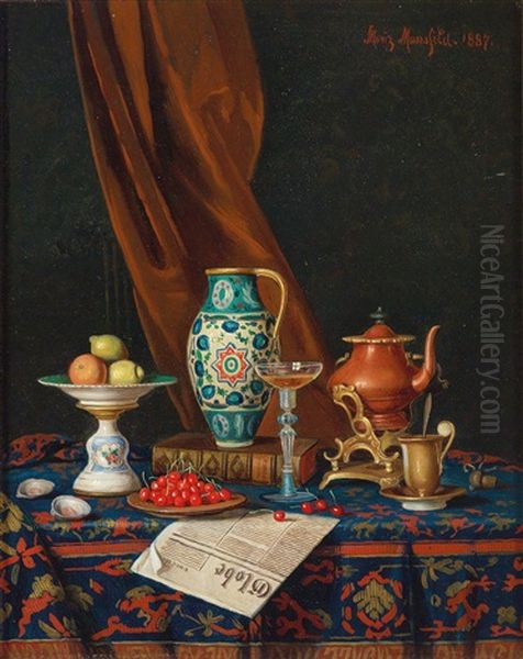 Two Still Lifes With Newspapers - view 1