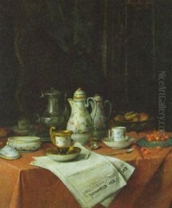 Fruhstucksstilleben by Moritz Mansfeld