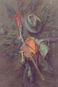 A Hunting Still Life by Moritz Mansfeld