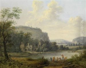 Eine Fluslandschaft Eine Fluslandschaft