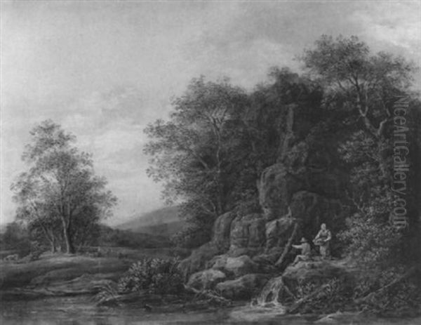 Bewaldete Landschaft - view 1