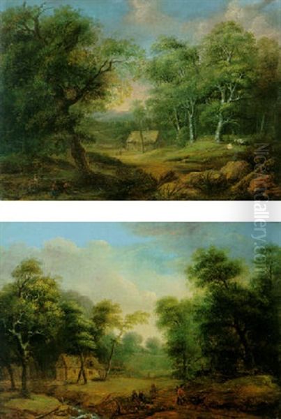 Waldlandschaft Mit Bauerlicher Staffage - view 1