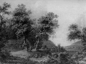 Baumlandschaft by Jakob Manskirch