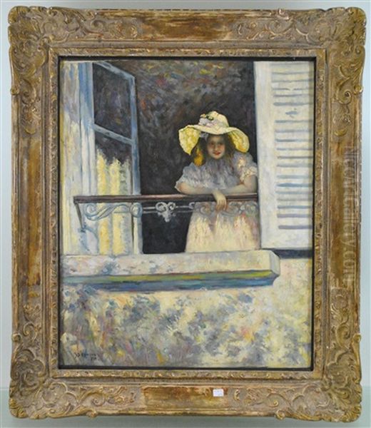 Jeune Fille Au Balcon - view 1