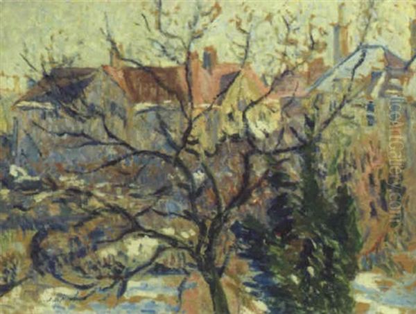 Snow At Hampstead - view 1