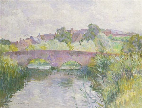 The Little River, Huisseau-sur-cosson, Chateau De Nanteuil - view 1