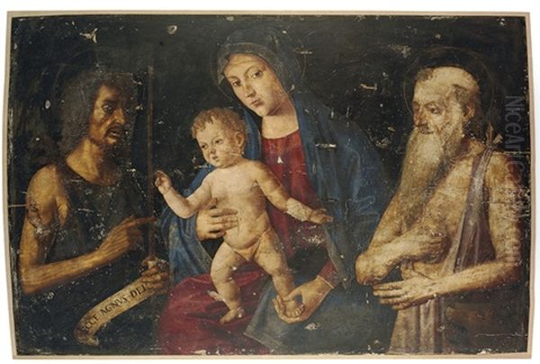 The Madonna And Child With Saint John The Baptist And Saint Jerome - view 1