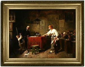School House Discipline by Giacomo Mantegazza