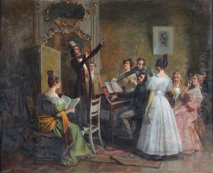Hauskonzert Mit Gesangssolist Und Pianobegleitung by Giacomo Mantegazza