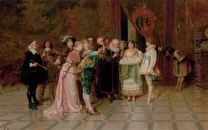 The Presentation Of The Newborn by Giacomo Mantegazza