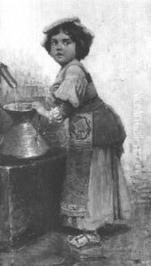 La Jeune Italienne A La Fontaine