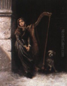 A Young Harpist