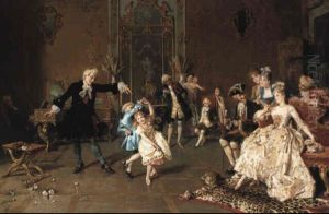 The Music Lesson by Giacomo Mantegazza