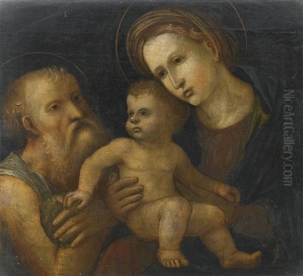 The Madonna And Child With Saint Jerome - view 1