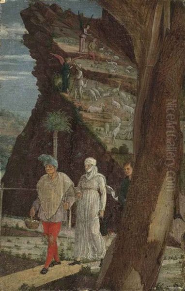 The Annunciation To The Shepherds (fragment) - view 1