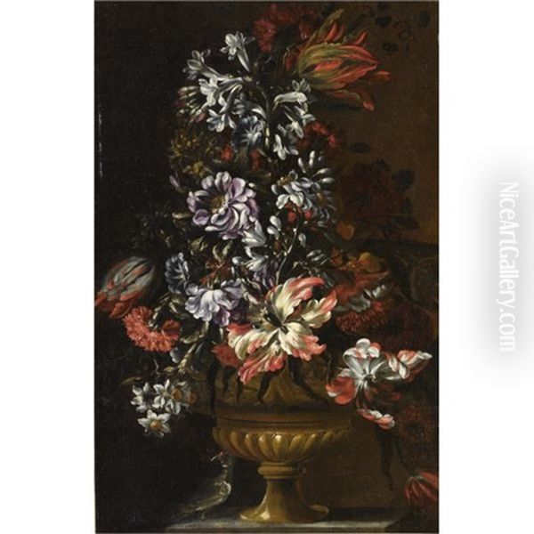 Natura Morta Con Vaso Di Fiori - view 1