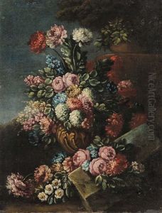 Natura Morta Con Vaso Di Fiori