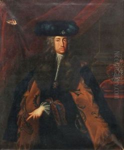 Bildnis Kaiser Karl Vi by Adam Von Manyoki