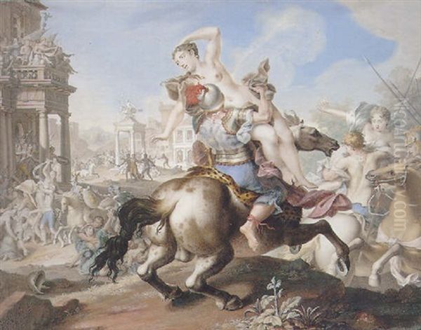 The Rape Of The Sabines - view 1