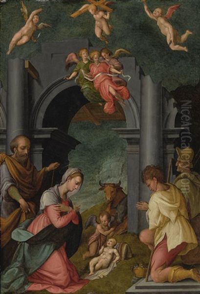 The Adoration Of The Shepherds - view 1