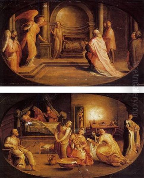 The Angel Gabriel Appearing To Zacharias - view 1