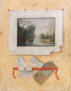 Ein Paar Trompe-l"oeils