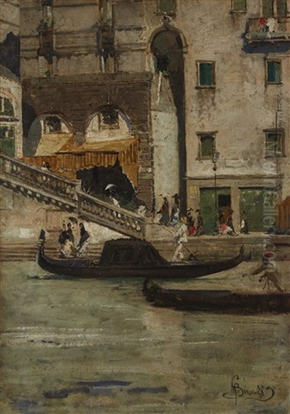 Presso Il Ponte Di Rialto A Venezia - view 1