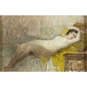 Sur Le Sofa by Victor Marais-Milton