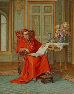 Lezende Kardinaal by Victor Marais-Milton