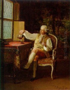 Un Moment De Repos by Victor Marais-Milton