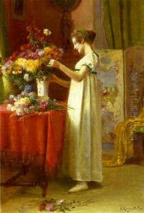 Arranging The Flowers Arranging The Flowers