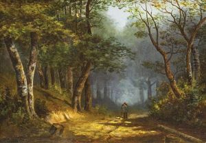 Cesta V Lese by Julius Eduard Marak