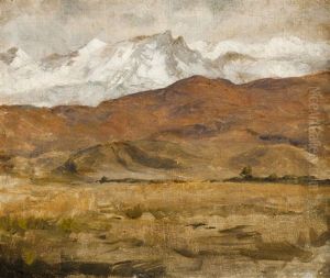 Alpenlandschaft by Julius Eduard Marak