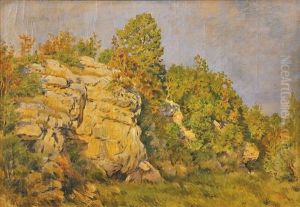 Sunny Rocky by Julius Eduard Marak