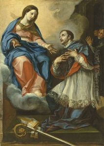 The Vision Of Juan De Palafox Y Mendoza, Bishop Of Puebla by Carlo Maratta or Maratti