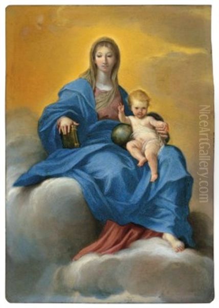 Madonna And Child In Glory - view 1