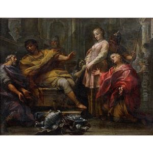 The Continence Of Scipio by Carlo Maratta or Maratti