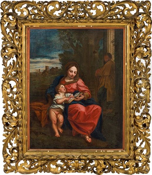 Holy Family In A Landscape - view 1