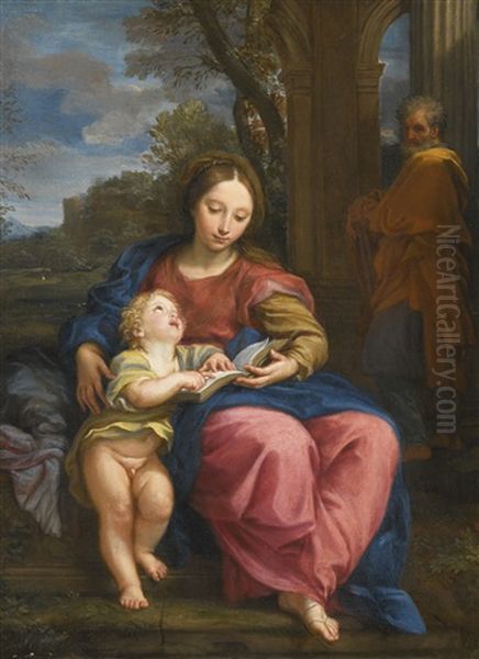 The Holy Family, The Madonna And Child Reading - view 1