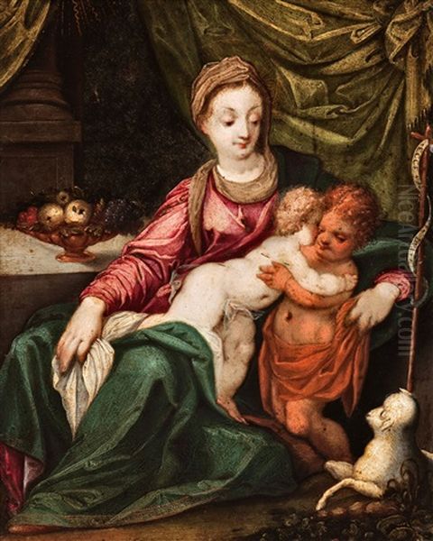 Virgin And Child With The Infant St. John - view 1