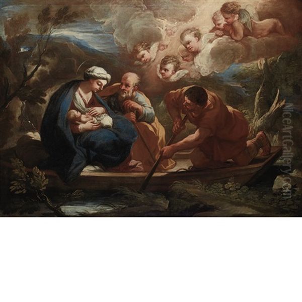The Flight To Egypt - view 1