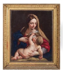 Madonna Col Bambino by Carlo Maratta or Maratti