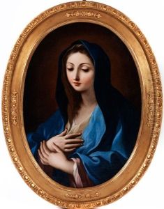 Bildnis Der Jugendlichen Madonna by Carlo Maratta or Maratti