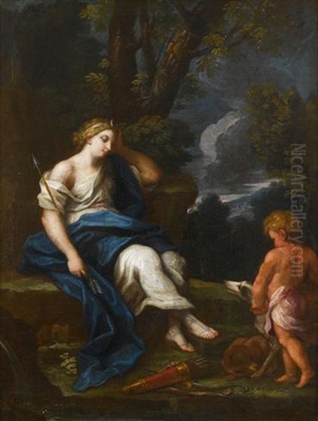 Antiope And Cupid - view 1