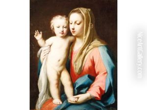 The Madonna And Child by Carlo Maratta or Maratti